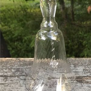 Vintage Seneca Crystal Glass Bell